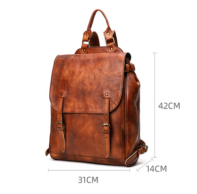 Mochila de Cuero para Hombre - Estilo Ejecutivo y Casual - Image 7