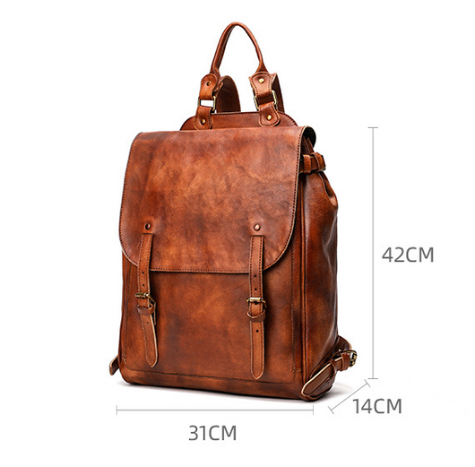 Mochila de Cuero para Hombre - Estilo Ejecutivo y Casual - Image 7