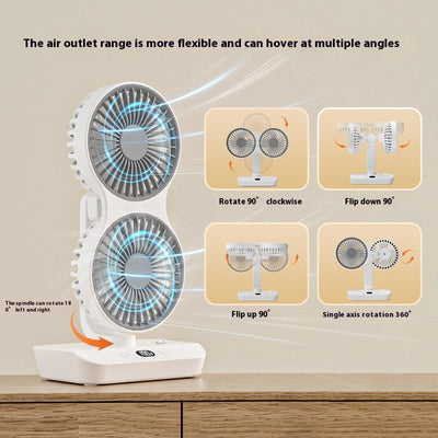 Ventilador Dual de Alto Rendimiento Portátil - Image 4