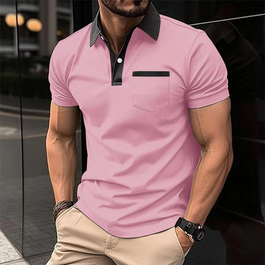 Polo Slim Fit con Bolsillo de Solapa para Hombre - Image 39