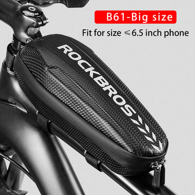 Bolsa Delantera Rígida para Bicicleta - Portatubo Superior - Image 19