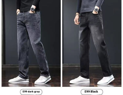 Pantalones Jeans Loose Straight Casual para Hombre - Image 23