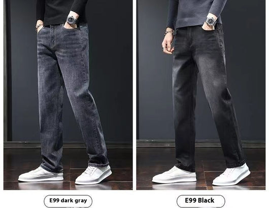 Pantalones Jeans Loose Straight Casual para Hombre - Image 23