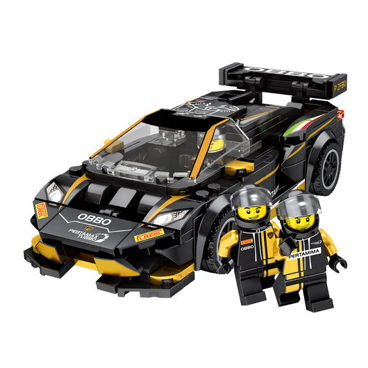 Gran Caja de Regalo de Bloques de Construcción de Carreras para Niños - Image 3