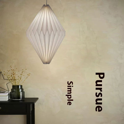 Lámpara Colgante Origami Plegable de Diseño Minimalista - Image 10