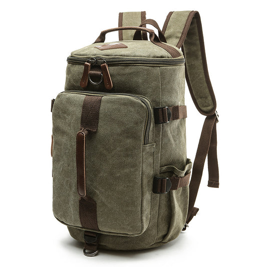 Mochila Cilíndrica para Laptop - Bolsa de Trabajo y Viaje - Image 2
