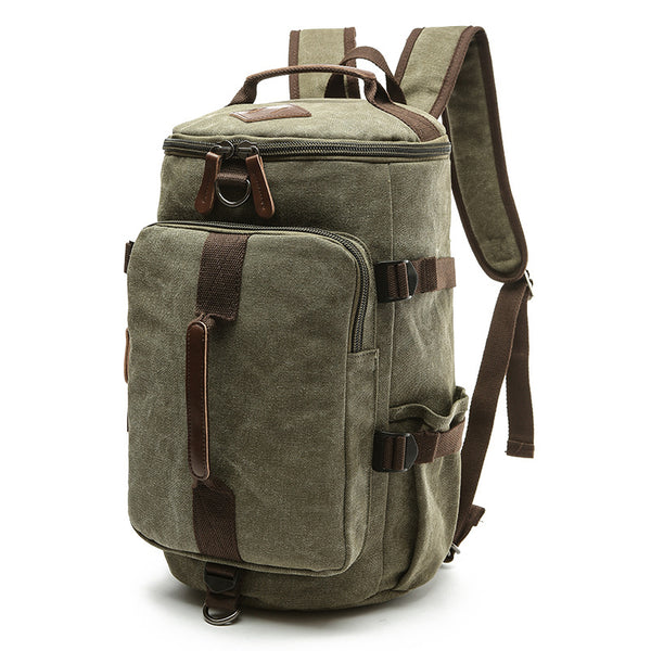 Mochila Cilíndrica para Laptop - Bolsa de Trabajo y Viaje