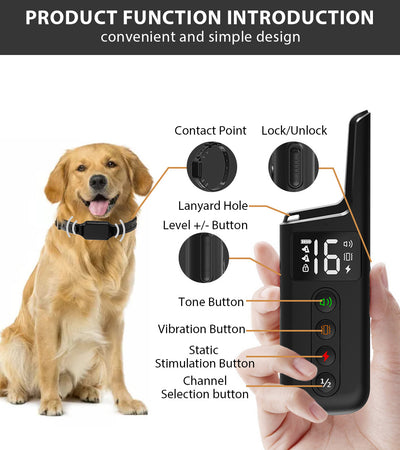 Collar de Entrenamiento Electrónico para Perros con Control Remoto - Image 8