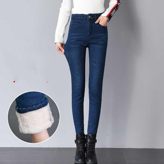 Jeans Cashmere Cintura Alta para Mujer - Image 5