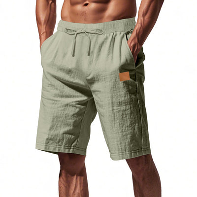 Camisa de Lino Transpirable para Hombre Talla Grande - Perfecta para Playa y Deportes - Image 12