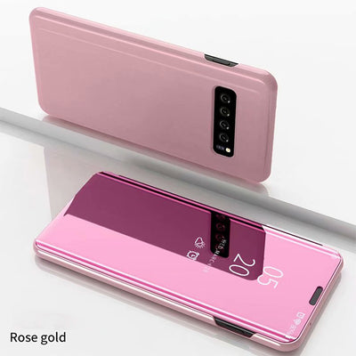 Funda Espejo Abatible en Cuero Lujo para Teléfono - Image 5