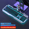 Teclado Mecánico Gaming con Perilla de Control Ergonómica