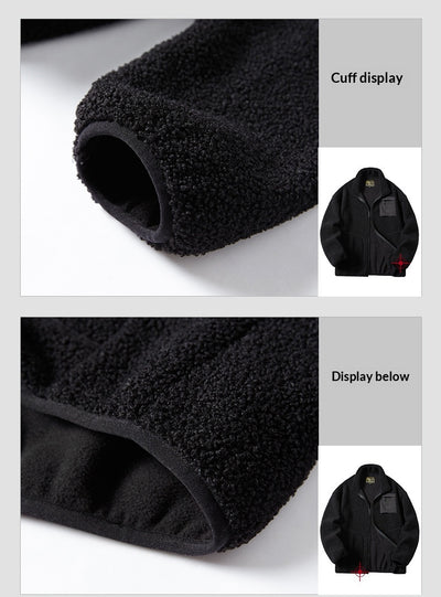 Cardigan Polar Fleece para Hombre - Abrigo Térmico Outdoor - Image 24