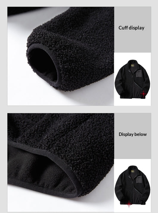 Cardigan Polar Fleece para Hombre - Abrigo Térmico Outdoor - Image 24