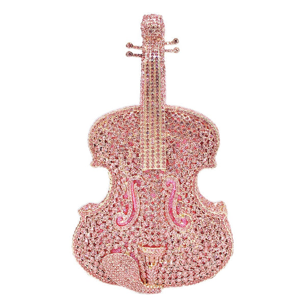 Bolso Bandolera Violín con Corte Diamante Elegante - Image 6