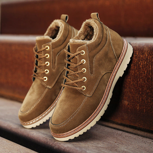 Botas Martin para Hombre con Forro de Terciopelo y Algodón Cálido - Image 5