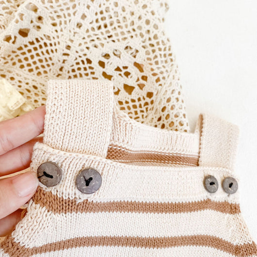 Jumpsuit de Lana Tejida para Bebés e Infantes - Image 2