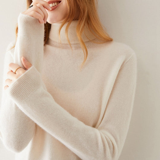 Suéter de Cachemira para Mujer - Diseño Holgado Estilizador