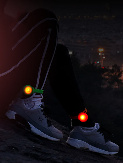 Luz de Seguridad para Correr y Ciclismo - Faro Trasero LED con Cinturón Reflectante - Image 5