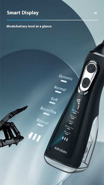 Limpiador Dental Portátil con Irrigador Eléctrico - Image 13