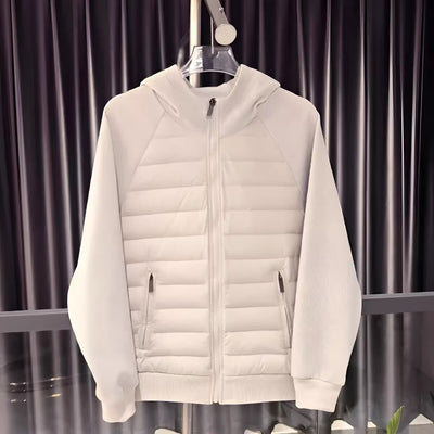 Chaqueta Acolchada Ligera con Capucha de Plumón para Hombre - Image 7