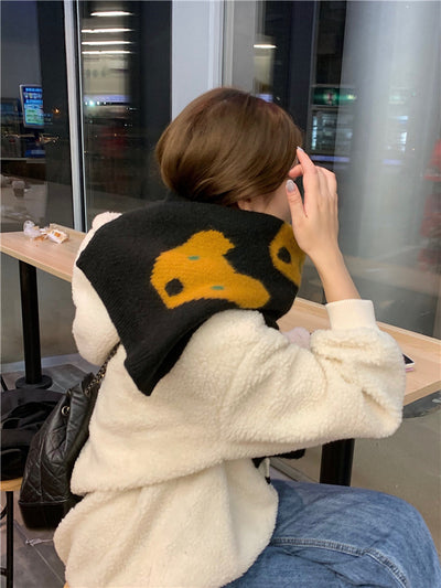 Bufanda Oso Kawaii Japonés para Mujer - Suave, Cálida y Versátil - Image 20