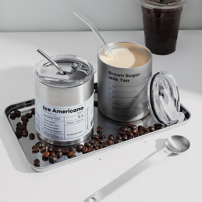 Taza Térmica Portátil con Popote para Café en Movimiento - Image 2