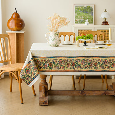 Mantel Rectangular para Mesa de Centro - Diseño Atmosférico en Tela - Image 6