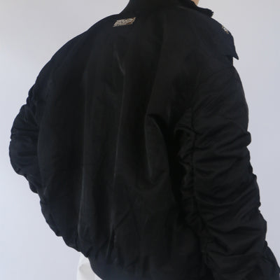 Chaqueta Personalizada con Mangas Trompeta Micro - Cremallera Frontal - Image 3