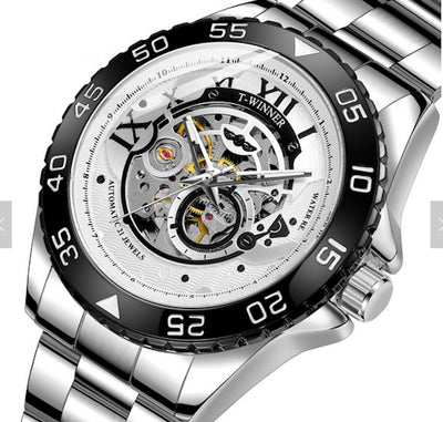 Reloj Automático de Acero para Hombre - Elegancia Profesional - Image 2