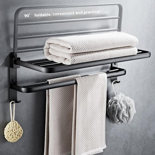 Toallero de Aluminio sin Perforación para Baño