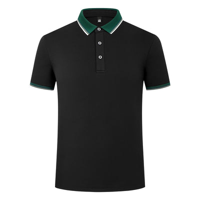 Polo Elástico de Algodón con Combinación de Colores - Image 18