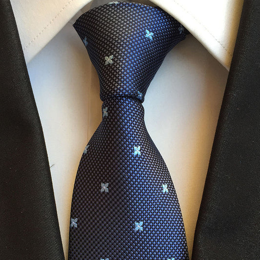 Corbata Jacquard Paisley Europeo Americana para Hombre