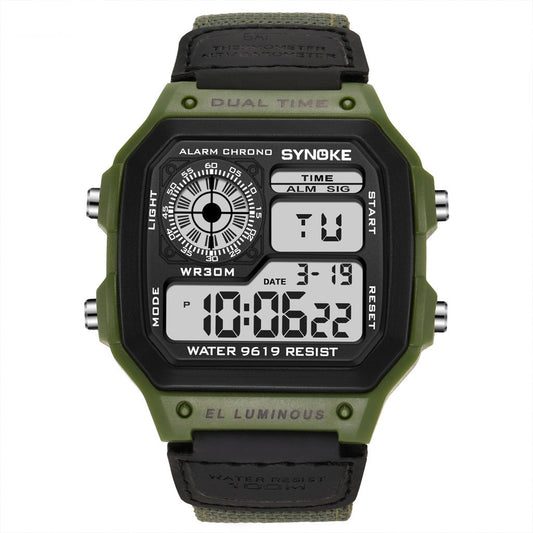 Reloj Deportivo Retro Luminoso Resistente al Agua para Hombre - Image 2