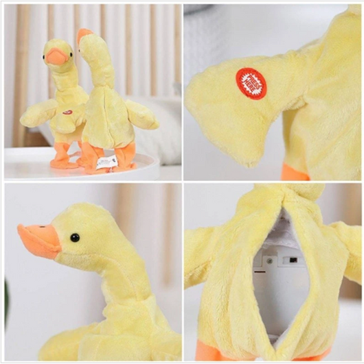 Pato Bailarín Eléctrico de Peluche - Regalo Navideño Interactivo - Image 5