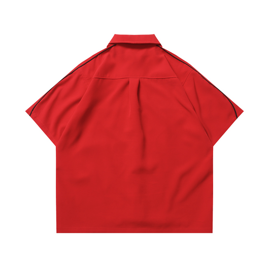Camisa Casual de Hombre con Parches de Estrellas - Image 33