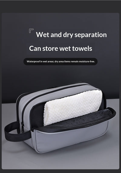 Neceser de Viaje Hombre Tres Compartimentos - Organizador Premium de Cosméticos - Image 21