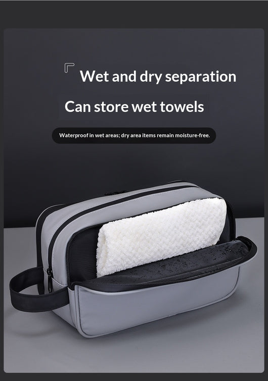 Neceser de Viaje Hombre Tres Compartimentos - Organizador Premium de Cosméticos - Image 21
