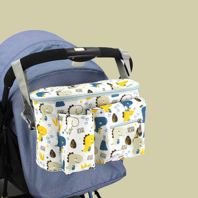 Organizador de Cochecito Bebé - Bolsa Multiusos con Gran Capacidad y Portabiberones - Image 2
