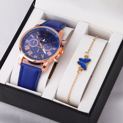 Reloj Mariposa Multicolor Doble Capa para Mujer - Image 25