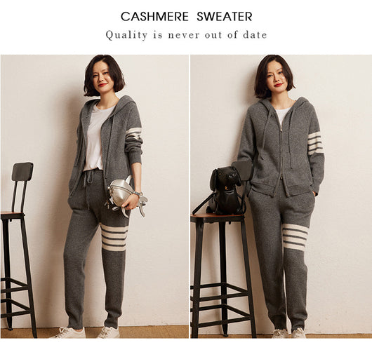 Conjunto de Pantalón y Suéter de Cachemira para Mujer - Image 23