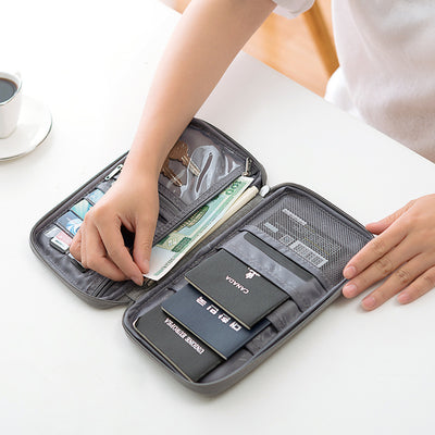 Organizador de Viaje Multifuncional para Documentos y Pasaporte - Image 4