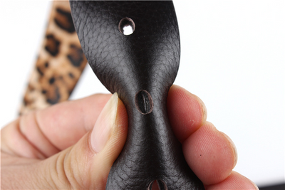 Cinturón de Cuero Estampado Leopardo para Mujer - Image 12