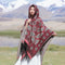 Dali Ethnic Thick and Warm Shawl - Wool Scarf for Winter