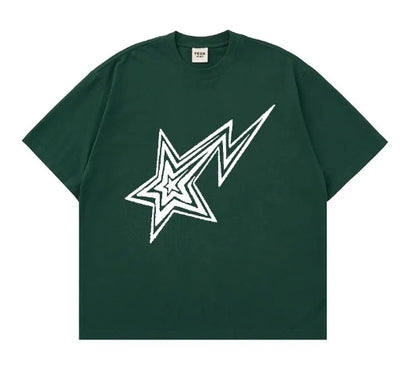Camiseta Oversized de Hombros Caídos para Hombre - Image 12