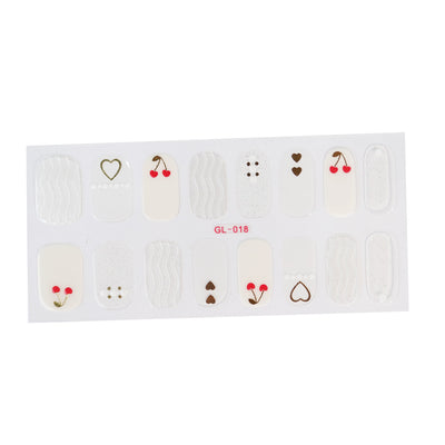 Pegatinas de Uñas Efecto Ojo de Gato Bronceado con Letras de Color - Image 35