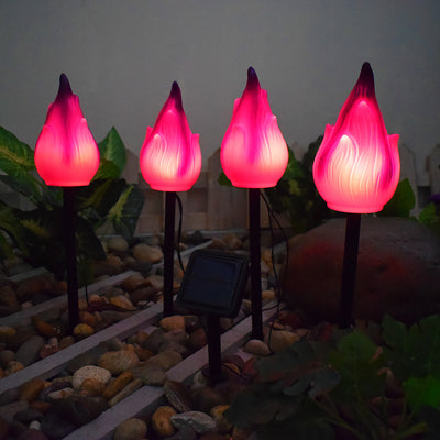 Lámpara Solar con Efecto Fuego para Jardín y Patio - Image 13