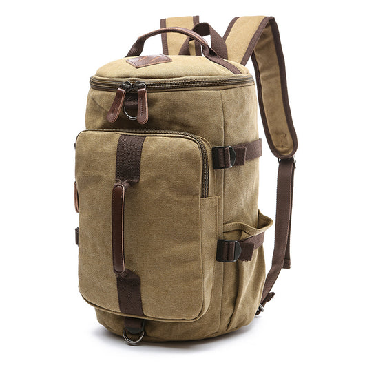 Mochila Cilíndrica para Laptop - Bolsa de Trabajo y Viaje - Image 17