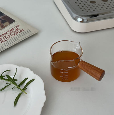 Vaso Medidor de Vidrio Italiano con Escala Integrada - Image 9