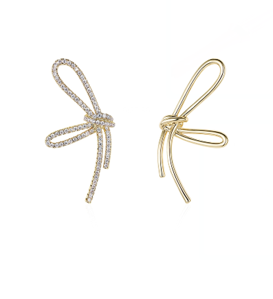 Aretes de Moño Elegante para Mujer - Image 2